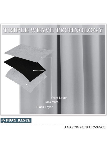 Koyu Perdeler Gri 120 * 150 cm (Yurt Dışından) fırsatları