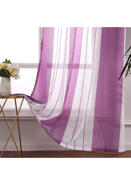 2 Nordic Perde Mor 140* 244CM (Yurt Dışından) fırsatları