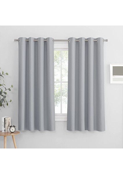 2 Gölgeleme Perdeleri Puslu Gri 140 * 245 cm (Yurt Dışından) indirimleri