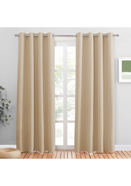 2 Gölgeleme Perdeleri Bej 132* 114CM (Yurt Dışından) indirimleri