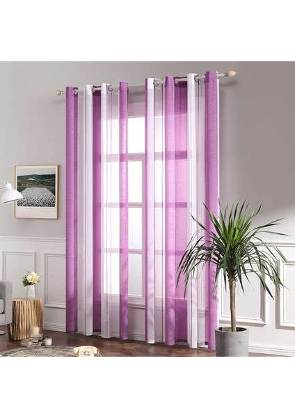 2 Nordic Perde Mor 140* 145CM (Yurt Dışından) fiyatları