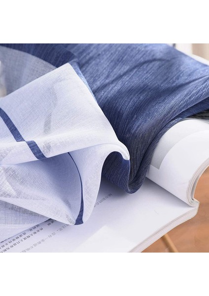 2 Nordic Perde Mavi 140* 145CM (Yurt Dışından) fırsatları