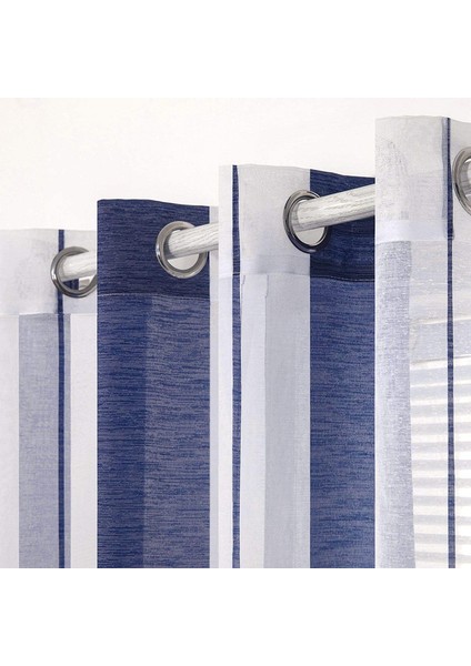 2 Nordic Perde Mavi 140* 260CM (Yurt Dışından) fırsatları