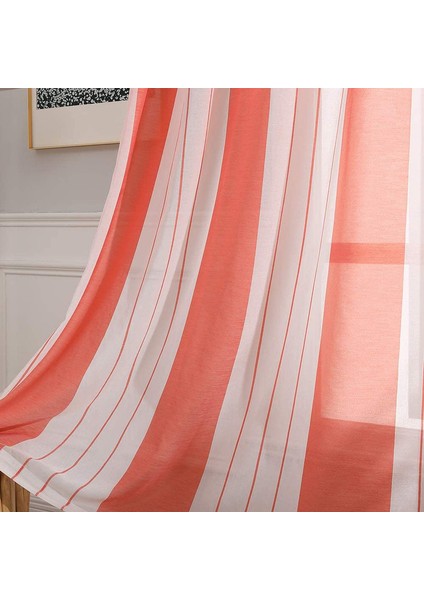 2 Nordic Perde Kırmızı 140* 145CM (Yurt Dışından) fırsatları