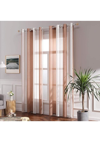 2 Perde Nordic Curry 137* 213CM (Yurt Dışından) fiyatları