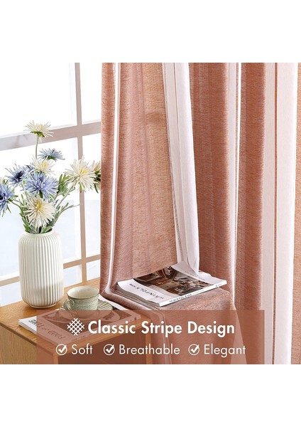 2 Perde Nordic Curry 137* 213CM (Yurt Dışından) fırsatları