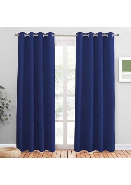 2 Gölgeleme Perdeleri Lacivert 132* 114CM (Yurt Dışından) indirimleri