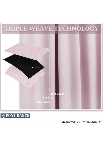 2 Gölgeleme Perdeleri Pembe 132* 45CM (Yurt Dışından) fırsatları