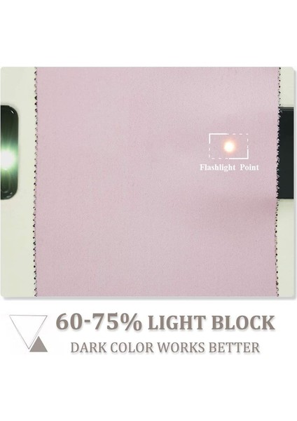 2 Gölgeleme Perdeleri Pembe 132* 45CM (Yurt Dışından) indirimleri