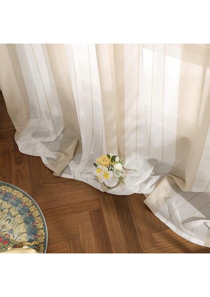 2 Nordic Perde Bej 140* 145 cm (Yurt Dışından) indirimleri