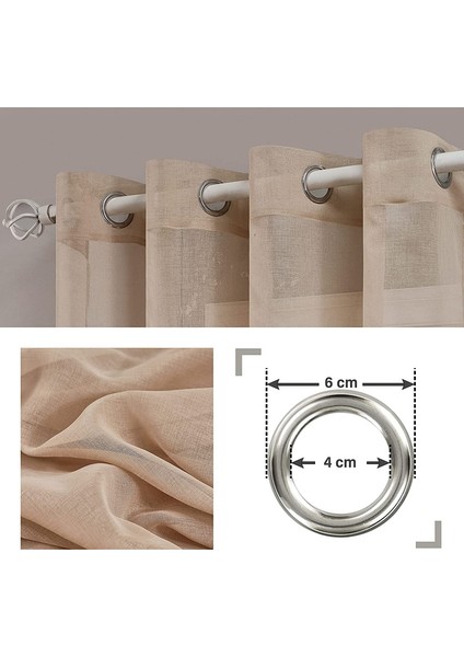 Teotak 2 Düz Renk Perde Koyu Sarı -140 * 137CM (Yurt Dışından) fiyatları