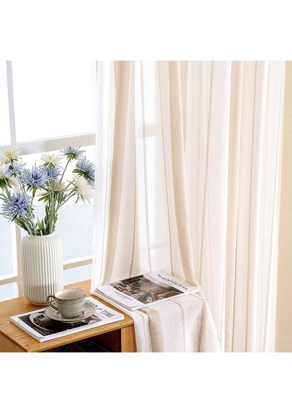 2 Nordic Perde Bej 140* 225CM (Yurt Dışından) fırsatları