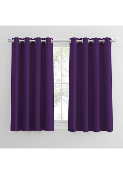 2 Gölgeleme Perdesi Mor 132 * 160 cm (Yurt Dışından) indirimleri