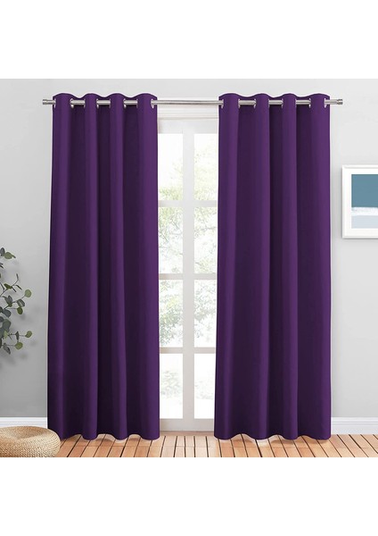 2 Gölgeleme Perdesi Mor 140 * 170 cm (Yurt Dışından) indirimleri
