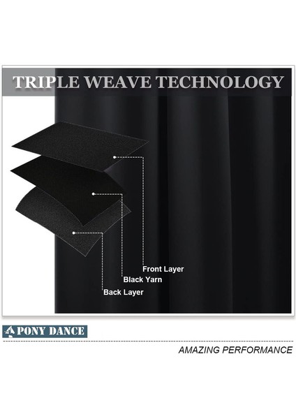 2 Gölgeleme Perdeleri Siyah 132* 114CM (Yurt Dışından) modelleri