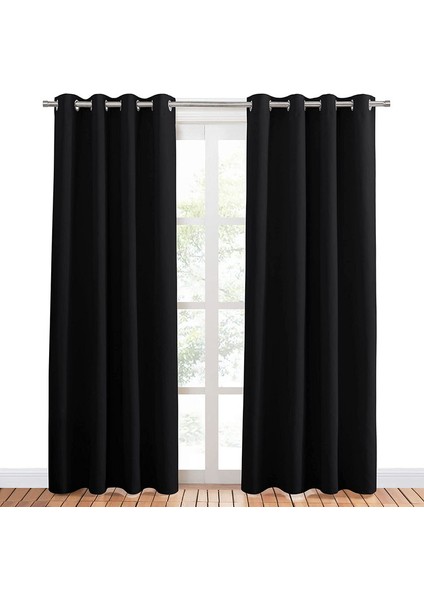 2 Gölgeleme Perdeleri Siyah 132* 274CM (Yurt Dışından) indirimleri
