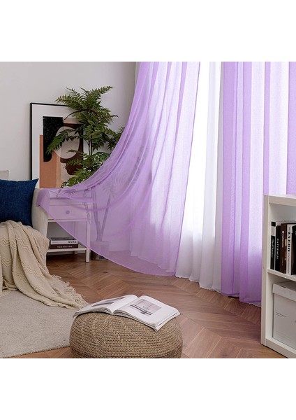 Teotak 2 Düz Renk Perde Mor -140 * 137CM (Yurt Dışından) indirimleri
