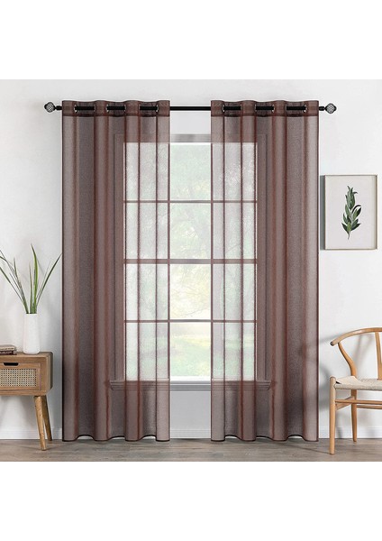 Teotak 2 Düz Renk Perde Derin Koyu Sarı -140 * 137CM (Yurt Dışından)