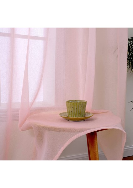 Teotak 2 Düz Perdeler PEMBE-140 * 229CM (Yurt Dışından) fırsatları