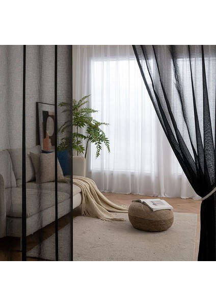 Teotak 2 Düz Renk Perde Siyah -140 * 229CM (Yurt Dışından) fırsatları