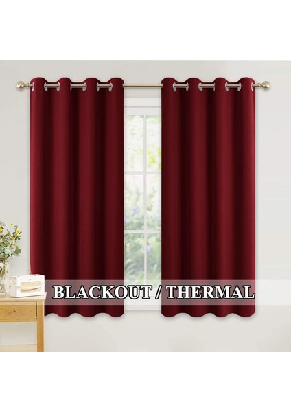 2 Gölgeleme Perdeleri Kırmızı 132* 241CM (Yurt Dışından) fırsatları