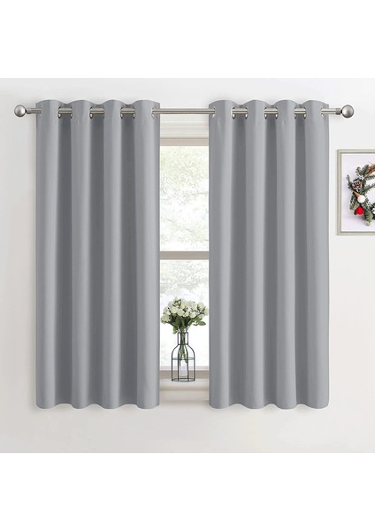 2 Gölgeleme Perdeleri Puslu Gri 140 * 170 cm (Yurt Dışından) indirimleri