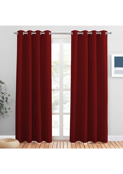 2 Gölgeleme Perdesi Kırmızı 132* 45CM (Yurt Dışından) indirimleri