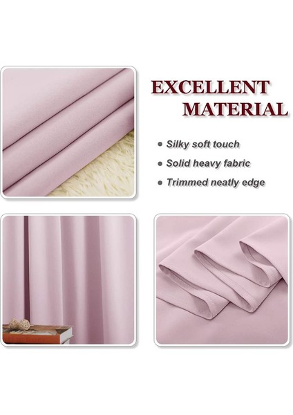 2 Gölgeleme Perdeleri Pembe 132* 114CM (Yurt Dışından) fırsatları