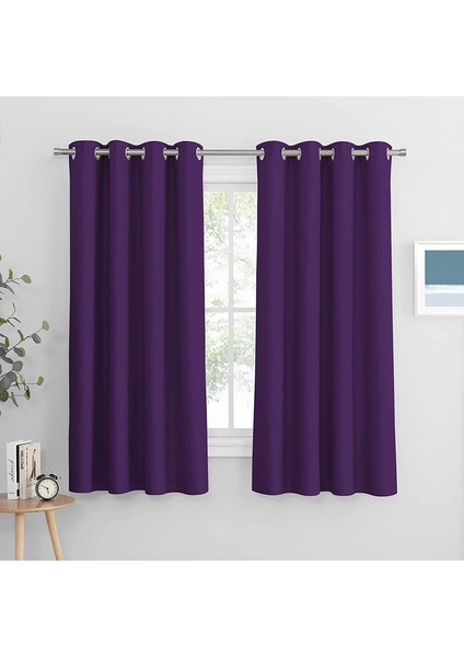 2 Gölgeleme Perdesi Mor 132* 137CM (Yurt Dışından) indirimleri