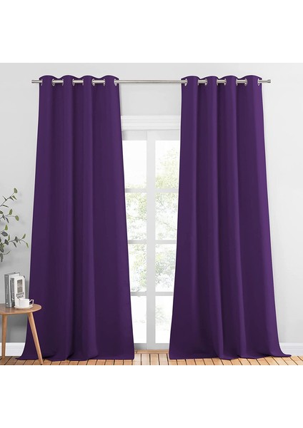 2 Gölgeleme Perdesi Mor 132* 241CM (Yurt Dışından) indirimleri