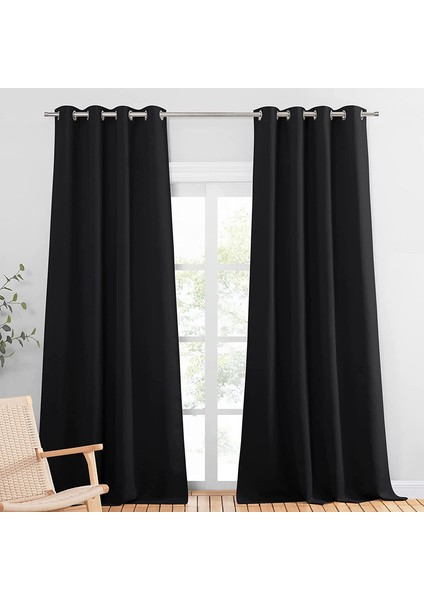 2 Gölgeleme Perdeleri Siyah 132* 45CM (Yurt Dışından) fiyatları