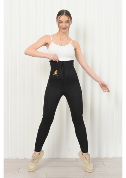 Incelme Terleme Ekstra Yüksek Bel 3 Kademeli Agraflı Termal Tayt fiyatları