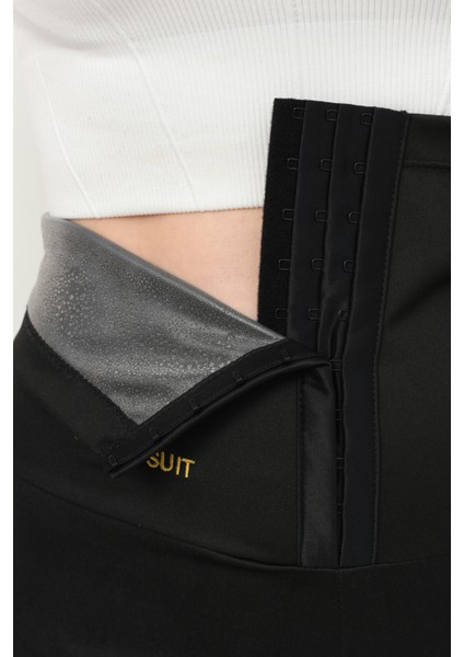 Incelme Terleme Ekstra Yüksek Bel 3 Kademeli Agraflı Termal Tayt indirimleri