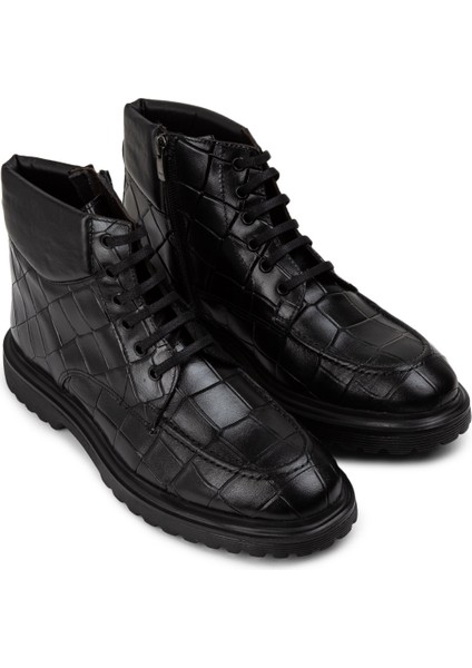 Deri Siyah Erkek Bot fiyatları