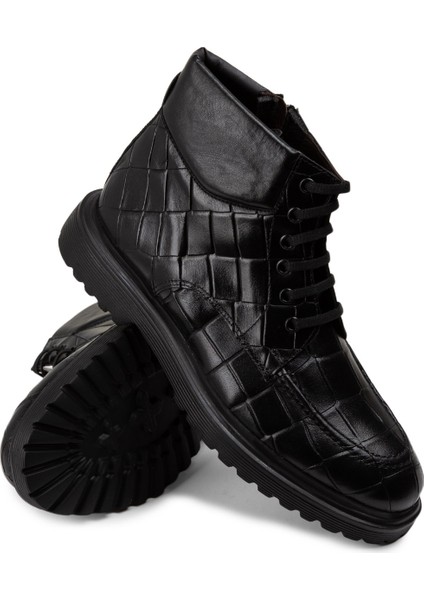 Deri Siyah Erkek Bot modelleri