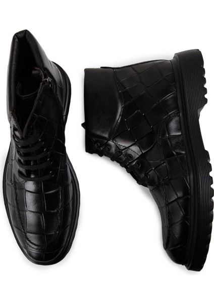 Deri Siyah Erkek Bot fırsatları