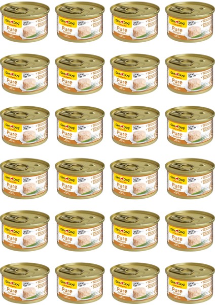 Konserve Köpek Maması - Tavuklu 85GRX24AD
