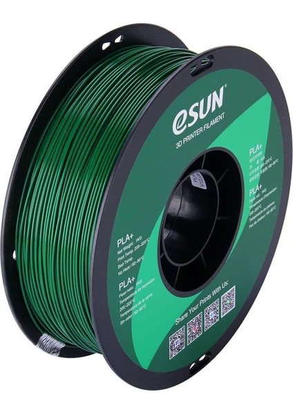 Pla+ Çam Yeşili 3D Printer Filament 1Kg