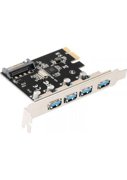 Pci Express 4 Port USB Çoğaltıcı Pci Exp 4 Port USB 3.0 Çoğaltıcı