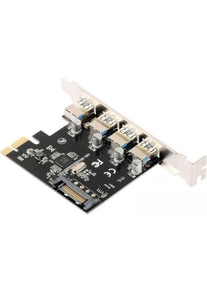 Pci Express 4 Port USB Çoğaltıcı Pci Exp 4 Port USB 3.0 Çoğaltıcı