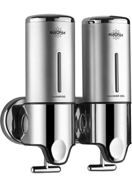 T Çekmeli Ikili Banyo Duş Jeli ve Şampuan Seti 2 x 500 ml