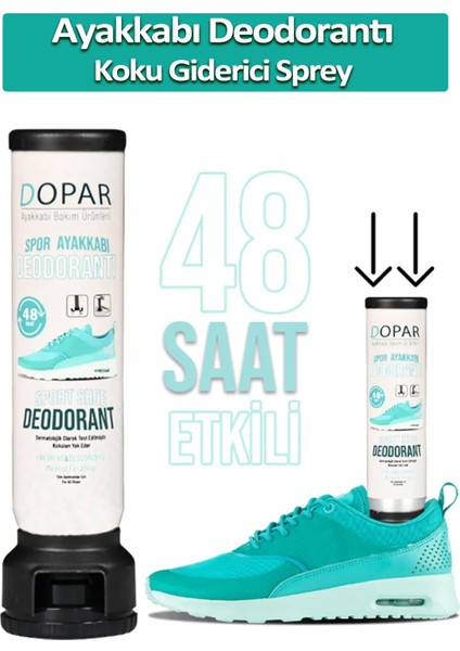 Dopar Ayakkabı Deodorantı Koku Giderici Önleyici Sprey 100ML