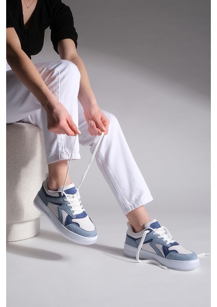Kadın Sneaker Yüksek Taban Spor Ayakkabı Aryan