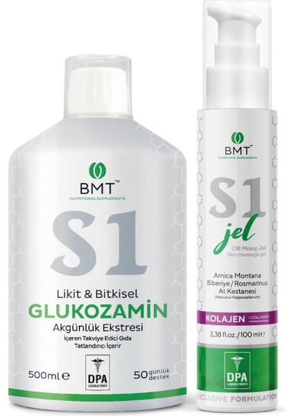 Bmt S1 Gluikozamin 2'li Set