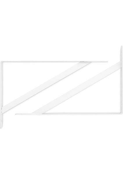 Duvara Monte Çerçeve Braket 4 90 Derece Üçgen Çelik Braket 250MM x 160MM Çerçeve Braket 20 Vidalı Braket Köşe Braket Beyaz (Yurt Dışından) modelleri