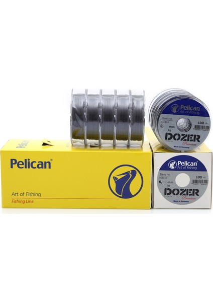 Pelıcan 0,25 Dozer 100 Mt Makara Misina modelleri