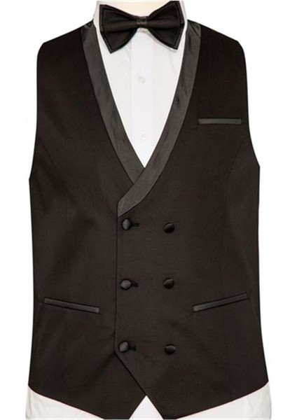 Slim Fit Dar Kalıp Smokin Damatlık