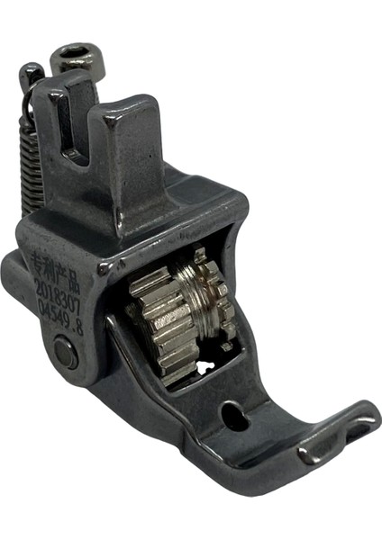 Düz Makine Fitil Tırnaklı Metal Teker Ayak / HS-GL09 1/8