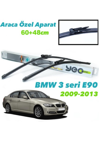 Bmw 3 Serisi E90 Ön Silecek Süpürgesi Seti 2009 - 2013