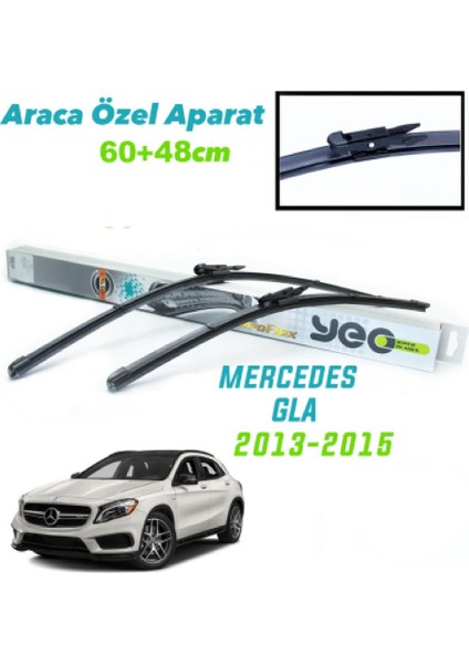 Mercedes Gla Serisi Ön Silecek Süpürgesi Seti 2013 - 2015